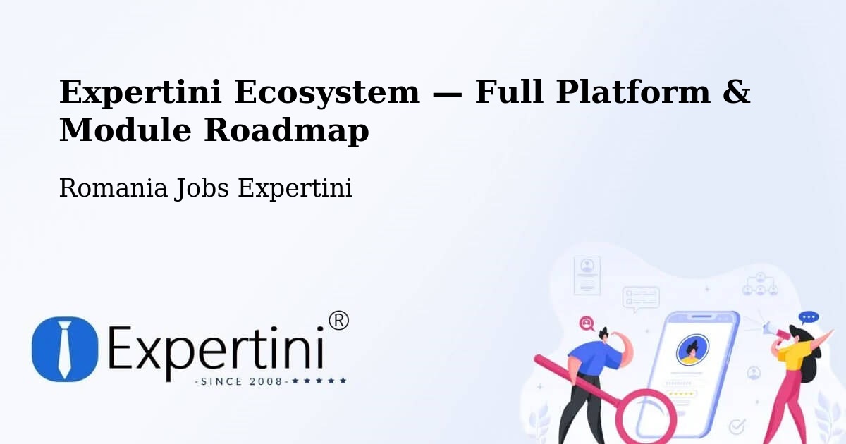 Expertini Ecosystem — Full Platform & Module Roadmap – Moacşa